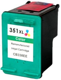 COMPATIBLE HP - 351XL / CB338EE Couleurs (17 ml) Cartouche d'encre remanufacturée HP