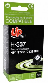 COMPATIBLE HAUT DE GAMME HP - UPrint 337 Noire Cartouche remanufacturée HP Qualité Premium C9364EE