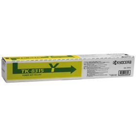 KYOCERA  ORIGINAL - Kyocera TK-8315Y Jaune (6000 pages) Toner de marque