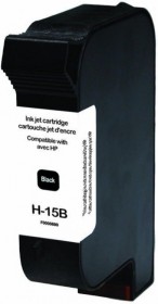 HP (COMPATIBLE PREMIUM) - HP 15 Noir Cartouche d'encre générique C6615DE