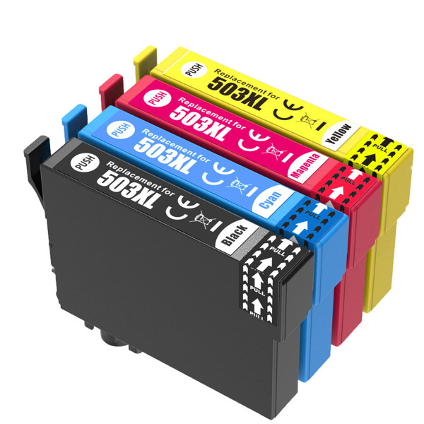 EPSON (COMPATIBLE PREMIUM) - Epson 503XL Pack de 4 Cartouches d'encre génériques C13T09R64010 Qualité Premium