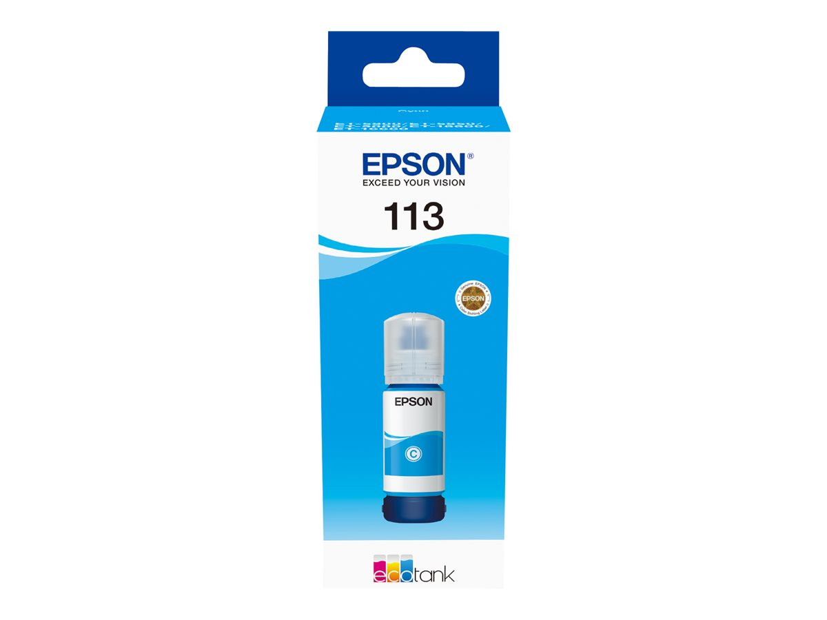 EPSON (ORIGINAL) - EPSON 113 BOUTEILLE ENCRE ORIGINALE C13T06B240 CYAN