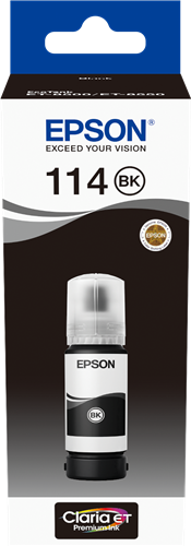 EPSON (ORIGINAL) - Epson 114 Noir Bouteille d'encre originale C13T07A140