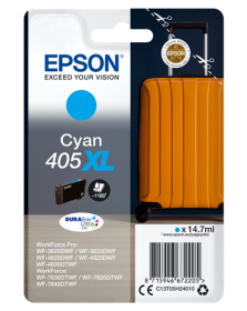 EPSON (ORIGINAL) - Epson 405XL Cyan Cartouche d'encre originale C13T05H24010