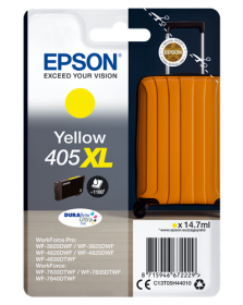 EPSON ORIGINAL - Epson 405XL Jaune Cartouche d'encre de marque Epson série Valise