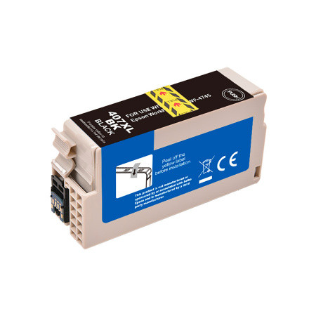 EPSON (COMPATIBLE PREMIUM) - Epson 407 Noir Cartouche d'encre générique C13T07U140