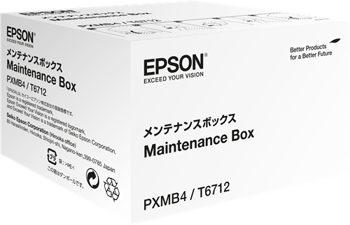 EPSON ORIGINAL - Epson T6712 Collecteur encre usagée - Kit de maintenance de marque