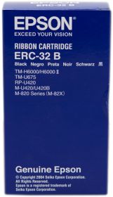 EPSON ORIGINAL - Epson ERC-32B Noir Pack de 10 rubans encreur de marque