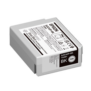 EPSON (ORIGINAL) - Epson SJIC42PBK Noir Cartouche Encre Originale C13T52M140