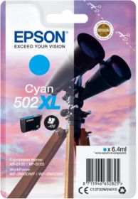 EPSON ORIGINAL - Epson 502XL Cyan (6,4 ml) Cartouche de marque C13T02W24010