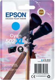 EPSON (ORIGINAL) - Epson 502XL Cyan Cartouche d'encre originale C13T02W24010