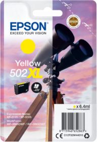 EPSON ORIGINAL - Epson 502XL Jaune (6,4 ml) Cartouche de marque C13T02W44010