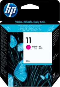 HP ORIGINAL - HP 11 / C4837A Magenta (28 ml) Cartouche de marque