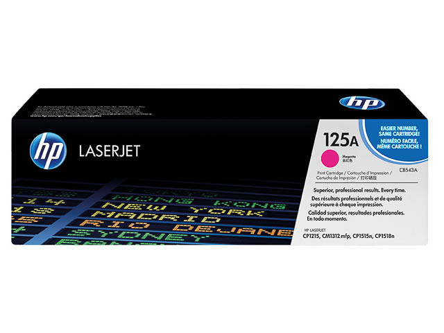 HP (ORIGINAL) - HP 125A Magenta Cartouche de toner originale CB543A