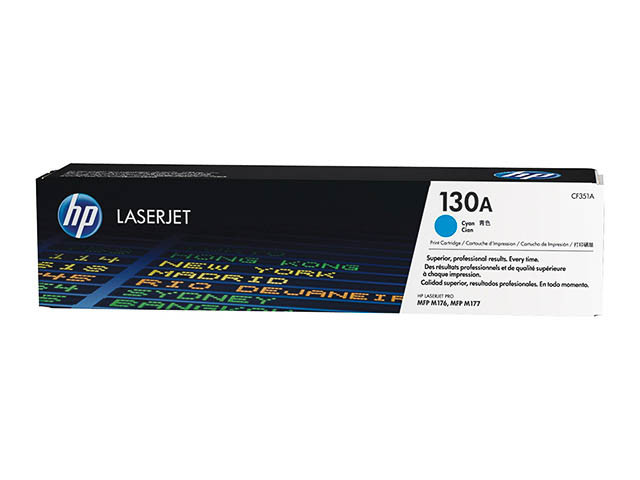 HP (ORIGINAL) - HP 130A Cyan Cartouche de toner originale CF351A