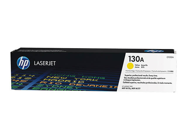 HP (ORIGINAL) - HP 130A Jaune Cartouche de toner originale CF352A