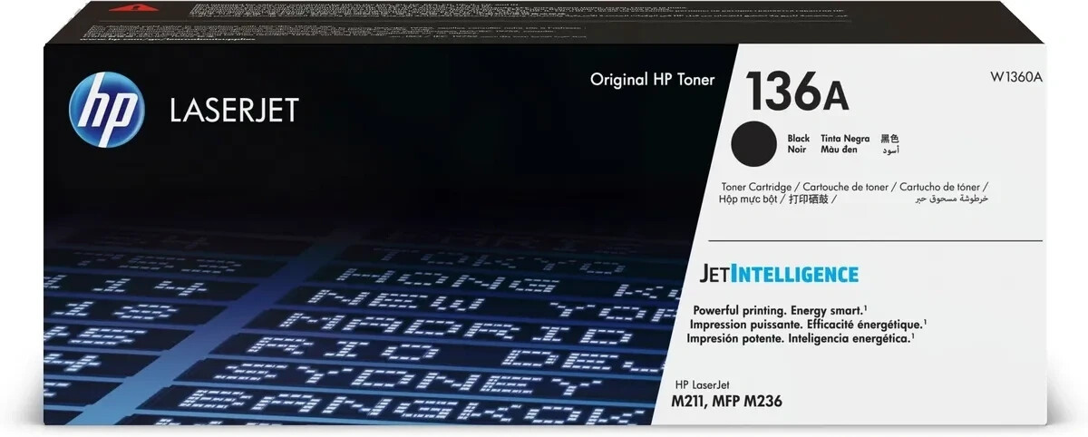 HP (ORIGINAL) - HP 136A Noir Toner Original W1360A
