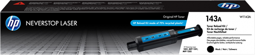 HP ORIGINAL - HP 143A / W1143A Noir (2500 pages) Kit de recharge de toner laser authentique HP