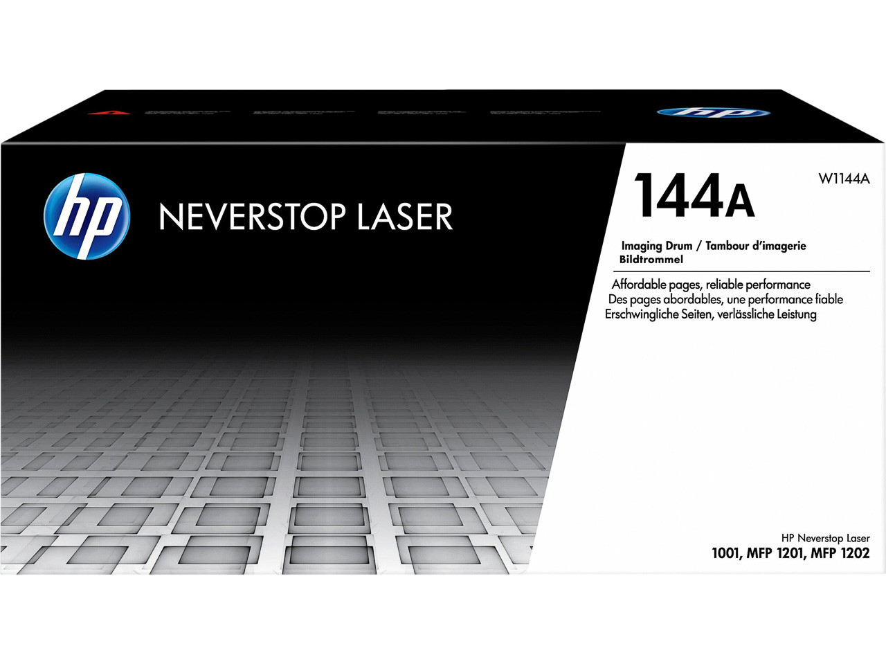 HP (ORIGINAL) - HP 144A Noir Tambour d'image original W1144A