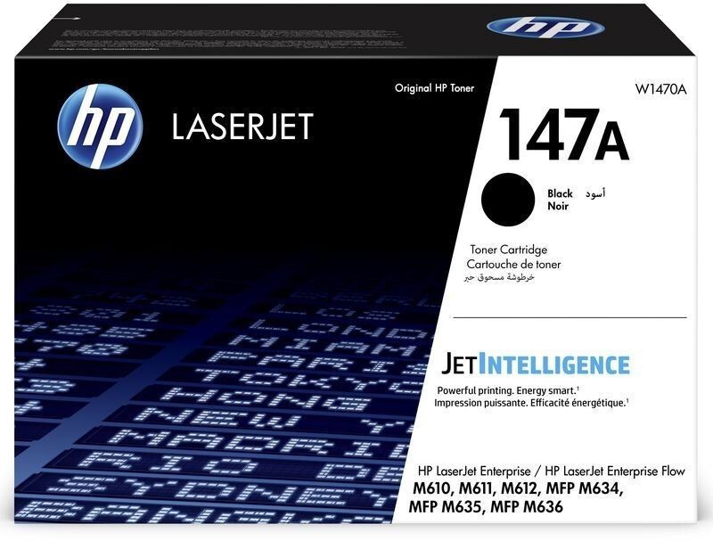 HP (ORIGINAL) - HP 147A Noir Cartouche de toner originale W1470A