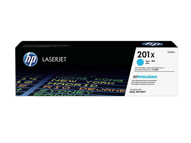 HP (ORIGINAL) - HP 201X Cyan Cartouche de toner originale CF401X