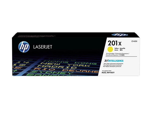 HP (ORIGINAL) - HP 201X Jaune Cartouche de toner originale CF402X