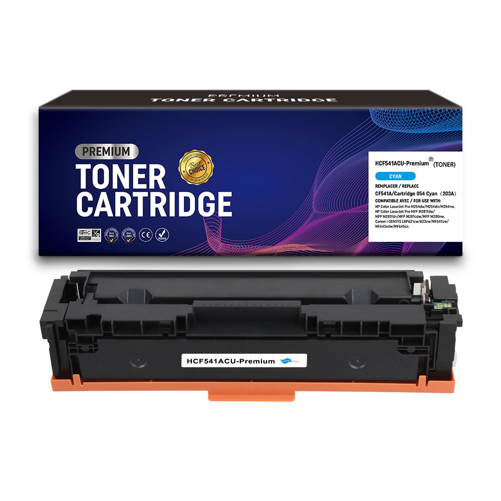 HP (COMPATIBLE) - HP 203A Cyan Cartouche de toner générique CF541A