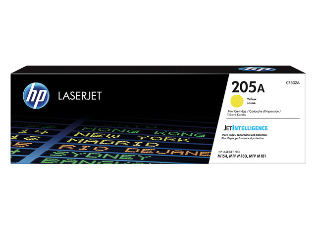 HP (ORIGINAL) - HP 205A Jaune Cartouche de toner originale CF532A
