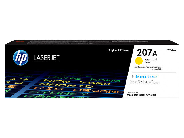 HP (ORIGINAL) - HP 207A Jaune Cartouche de toner originale W2212A