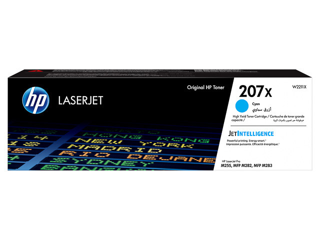 HP (ORIGINAL) - HP 207X Cyan Cartouche de toner originale W2211X