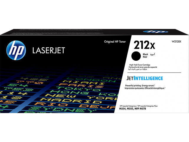 HP (ORIGINAL) - HP 212X Noir Cartouche de toner originale W2120X
