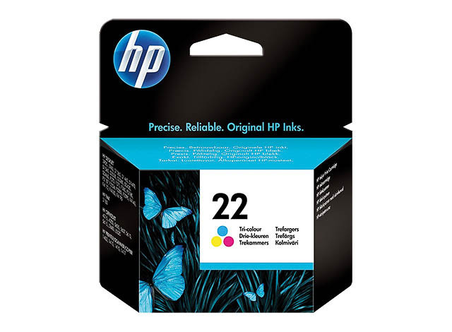 HP (ORIGINAL) - HP 22 Tricolor Cartouche d'encre originale C9352