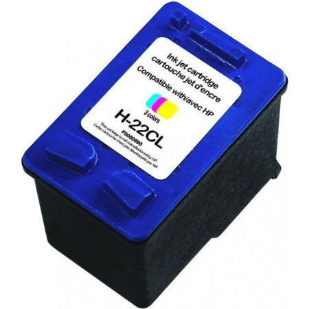 HP (COMPATIBLE PREMIUM) - HP 22XL Tricolor Cartouche d'encre remanufacturée C9352 Qualité Premium