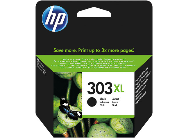 HP (ORIGINAL) - HP 303XL Noir Cartouche d'encre originale T6N04AE