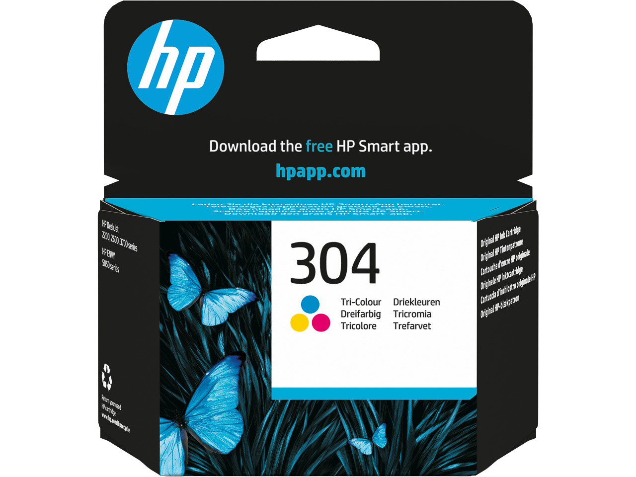 HP (ORIGINAL) - HP 304 Tricolor Cartouche d'encre originale N9K05AE