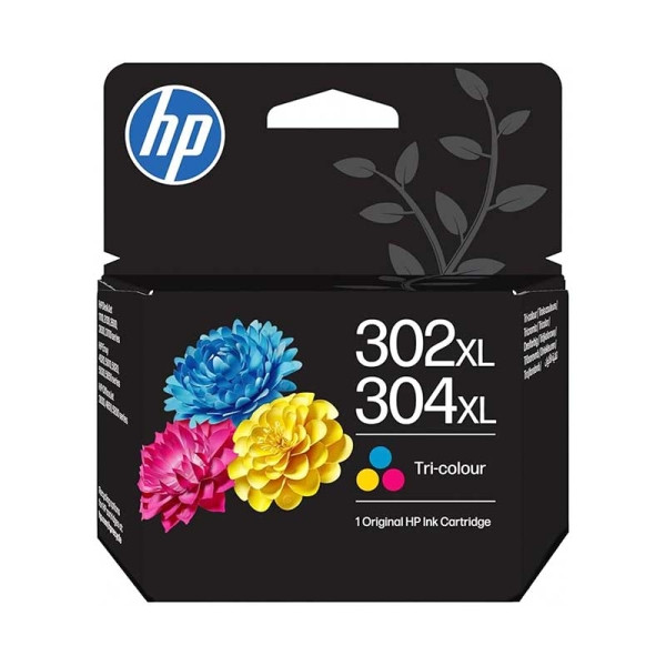 HP (ORIGINAL) - HP 304XL CARTOUCHE ENCRE COULEUR N9K07AE - B7RT8AE