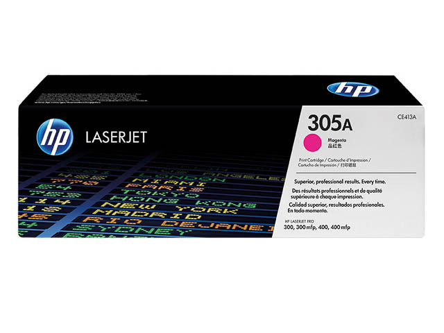 HP (ORIGINAL) - HP 305A Magenta Cartouche de toner originale CE413A