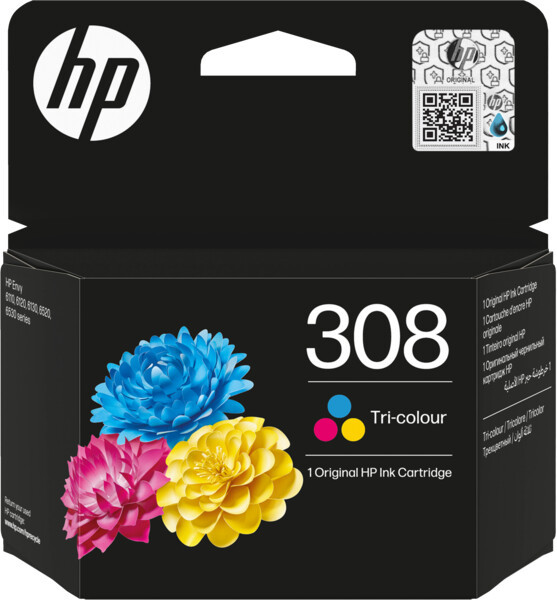 HP (ORIGINAL) - HP 308 Tricolor Cartouche d'encre originale 7FP20UE