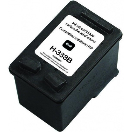 HP (COMPATIBLE PREMIUM) - HP 338 Noir Cartouche d'encre remanufacturée C8765EE Qualité Premium