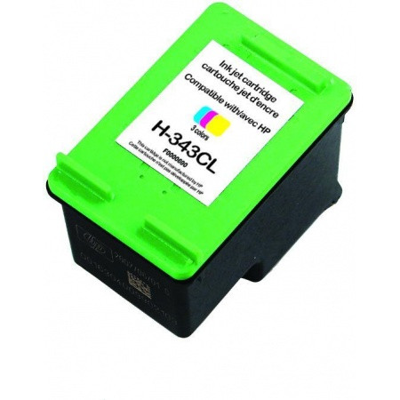 HP (COMPATIBLE PREMIUM) - HP 343 Tricolor Cartouche d'encre remanufacturée C8766EE Qualité Premium