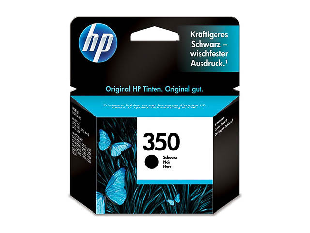 HP (ORIGINAL) - HP 350 Noir Cartouche d'encre originale CB335EE