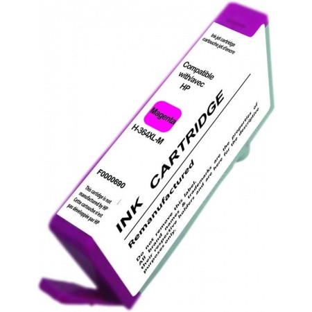 HP (COMPATIBLE) - HP 364XL Magenta Cartouche d'encre remanufacturée CB319EE