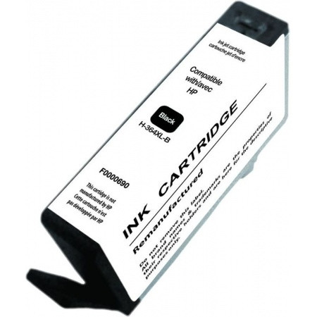 HP (COMPATIBLE) - HP 364XL Noir Cartouche d'encre remanufacturée CN684EE