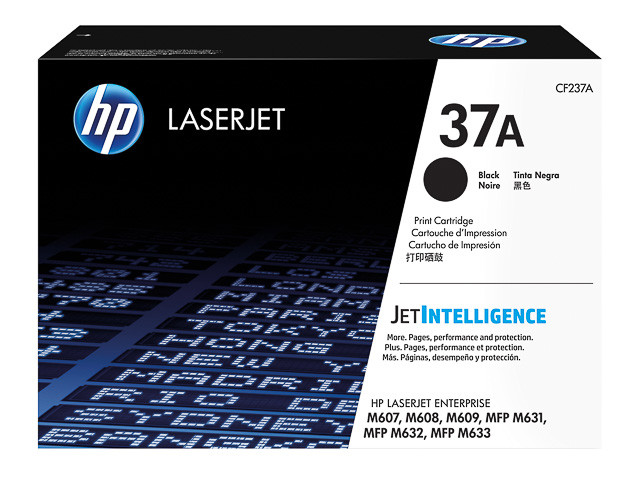 HP (ORIGINAL) - HP 37A Noir Cartouche de toner originale CF237A