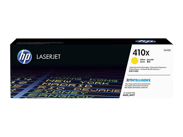 HP (ORIGINAL) - HP 410X Jaune Cartouche de toner originale CF412X