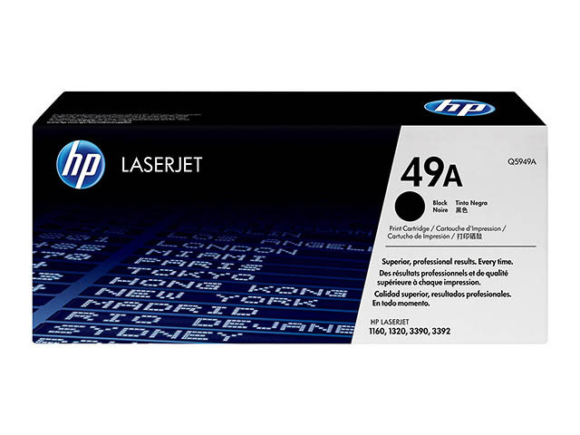 HP (ORIGINAL) - HP 49A Noir Cartouche de toner originale Q5949A