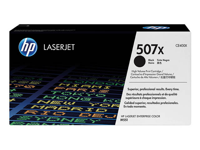 HP (ORIGINAL) - HP 507X Noir Cartouche de toner originale CE400X