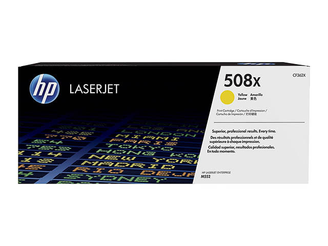 HP (ORIGINAL) - HP 508X Jaune Cartouche de toner originale CF362X