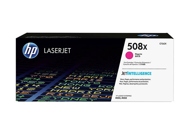 HP (ORIGINAL) - HP 508X Magenta Cartouche de toner originale CF363X