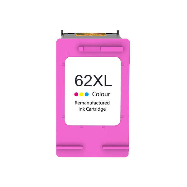 HP (COMPATIBLE) - HP 62XL Tricolor Cartouche d'encre remanufacturée C2P07AE